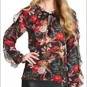 NWT Jessica Simpson sweet bird keilani blouse sz.L